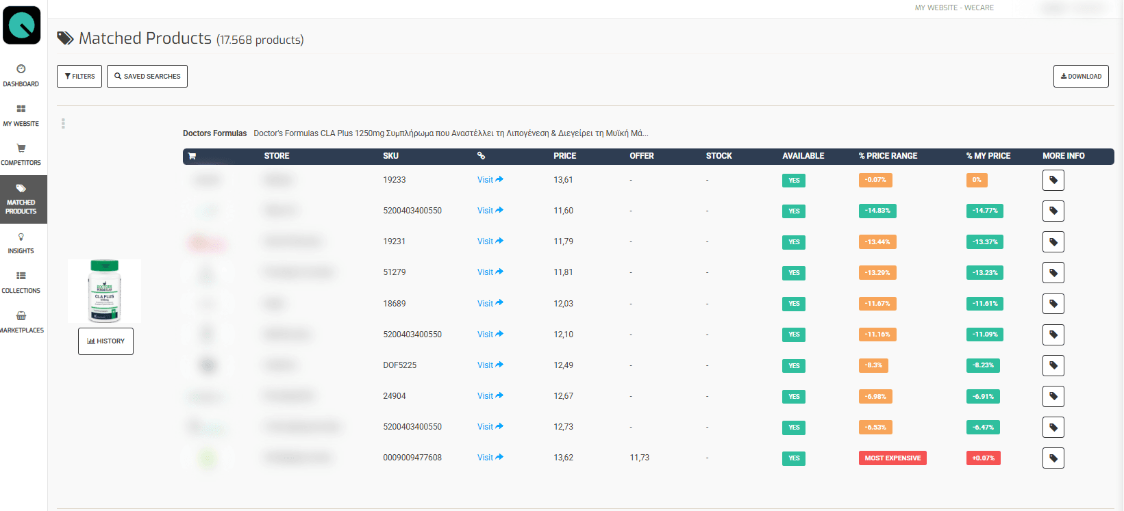 Size The Makret screenshot 0