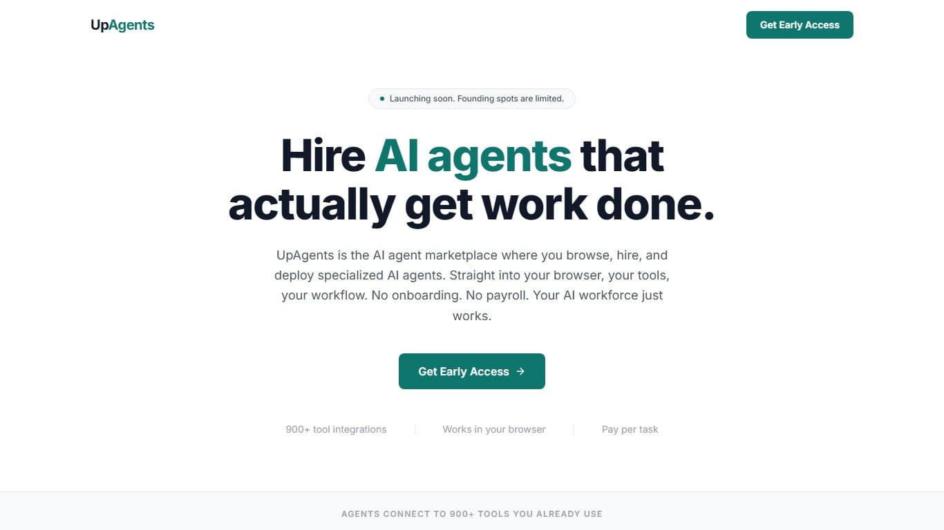 UpAgents screenshot 0