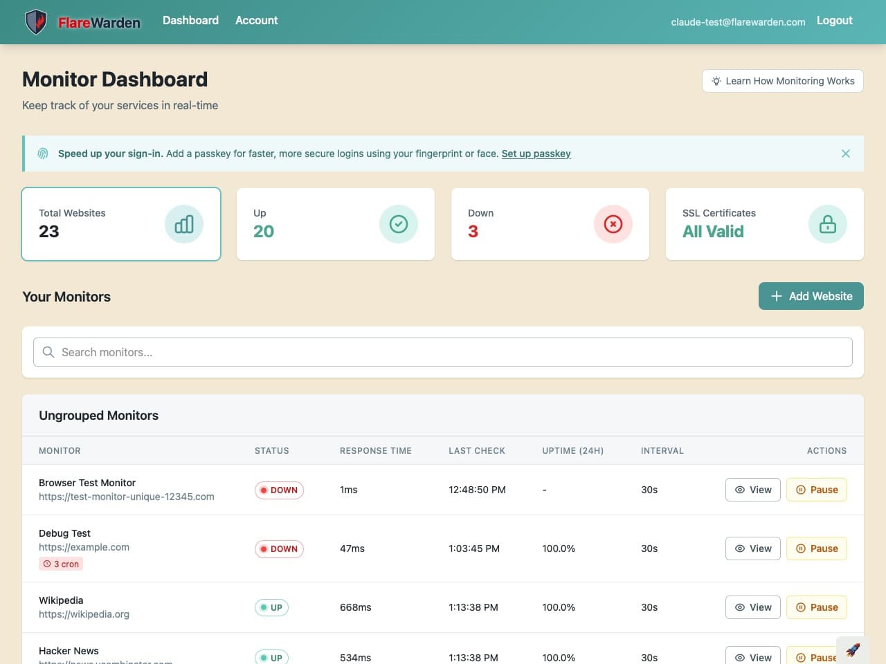 Flare Warden screenshot 0