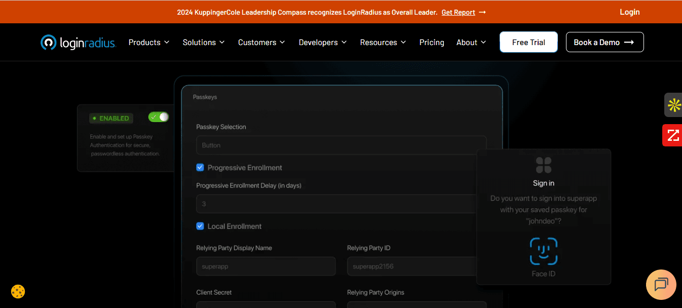 Login Radius screenshot 0