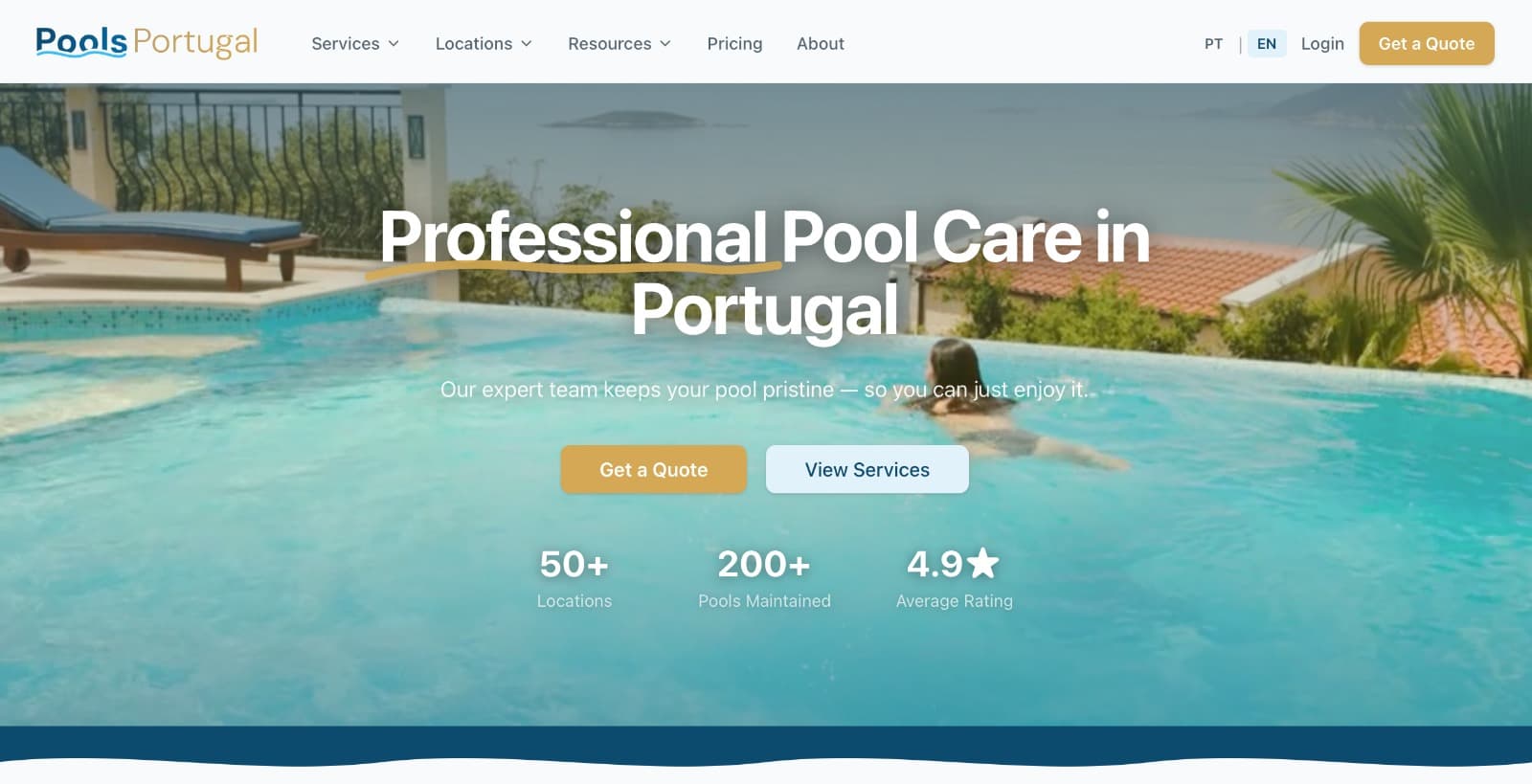 Pools Portugal screenshot 0
