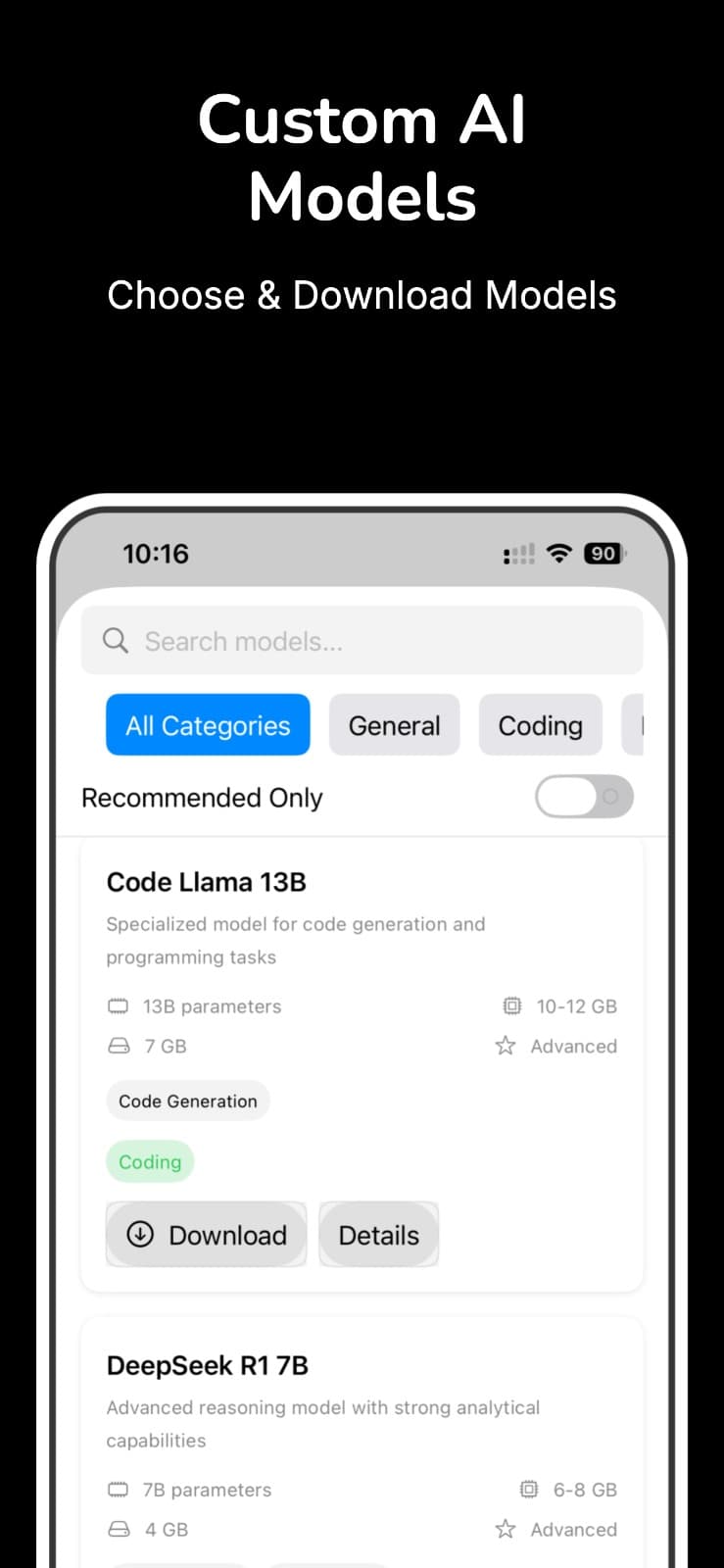aiME Private AI screenshot 1