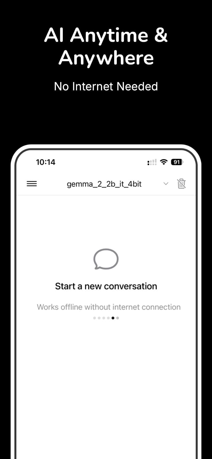 aiME Private AI screenshot 2